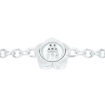 Flower Power - Bracelet - Yellow Enamel - 925 Sterling Silver - Gab Mc Neil