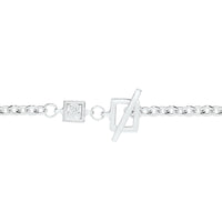 Flower Power - Necklace - White Enamel - 925 Sterling Silver