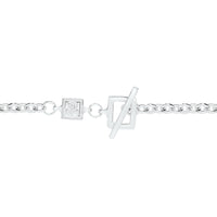 Flower Power - Necklace - White Enamel - 925 Sterling Silver - Gab Mc Neil