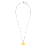 Flower Power - Necklace - Yellow Enamel - 925 Sterling Silver - Gab Mc Neil