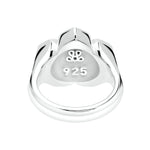 Flower Power - Ring - Lilac Enamel - 925 Sterling Silver