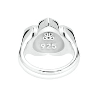 Flower Power - Ring - Lilac Enamel - 925 Sterling Silver