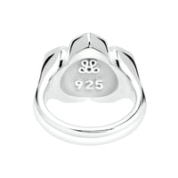 Flower Power - Ring - Pink Enamel - 925 Sterling Silver - Gab Mc Neil