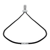 Lone Star - Necklace - 925 Sterling Silver - Braided Leather - Gab Mc Neil