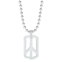 Peace///War - Necklace - 925 Sterling Silver - Gab Mc Neil