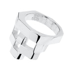 Stacked Skull - Ring - 925 Sterling Silver